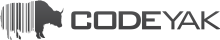 Codeyak dark banner logo